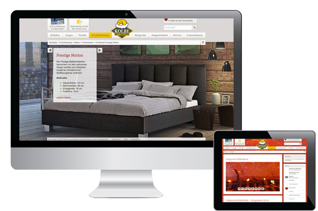 Screenshot Webshops