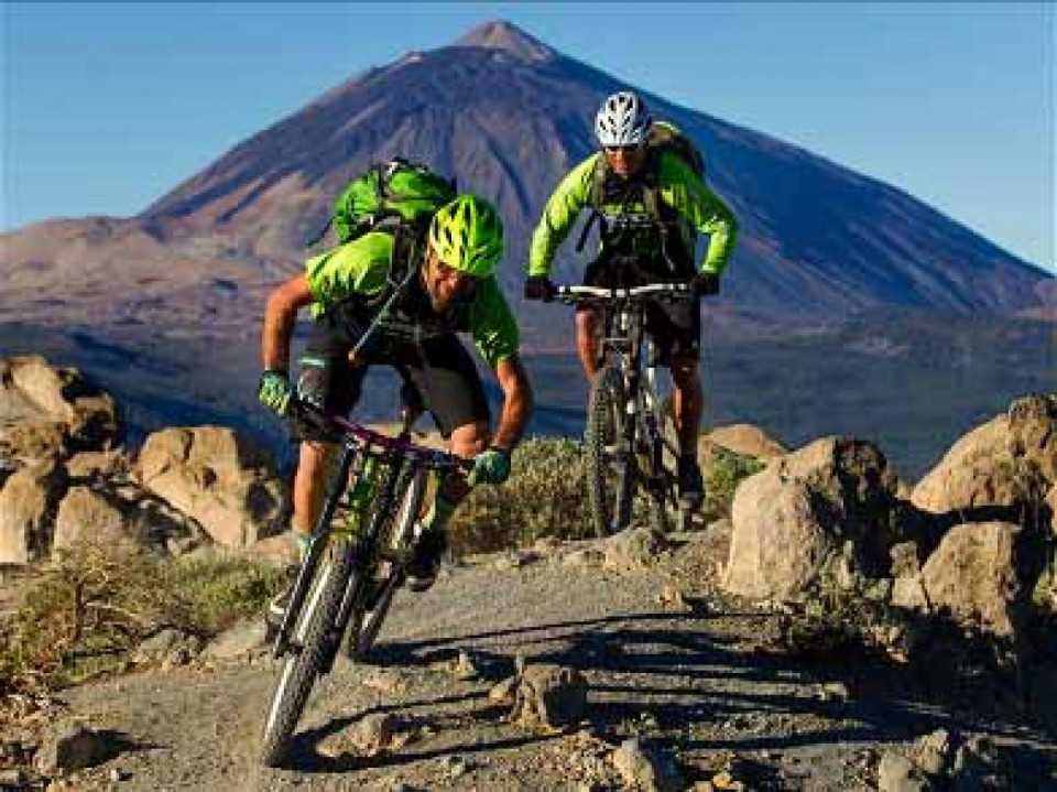 Mountainbik auf Teneriffa