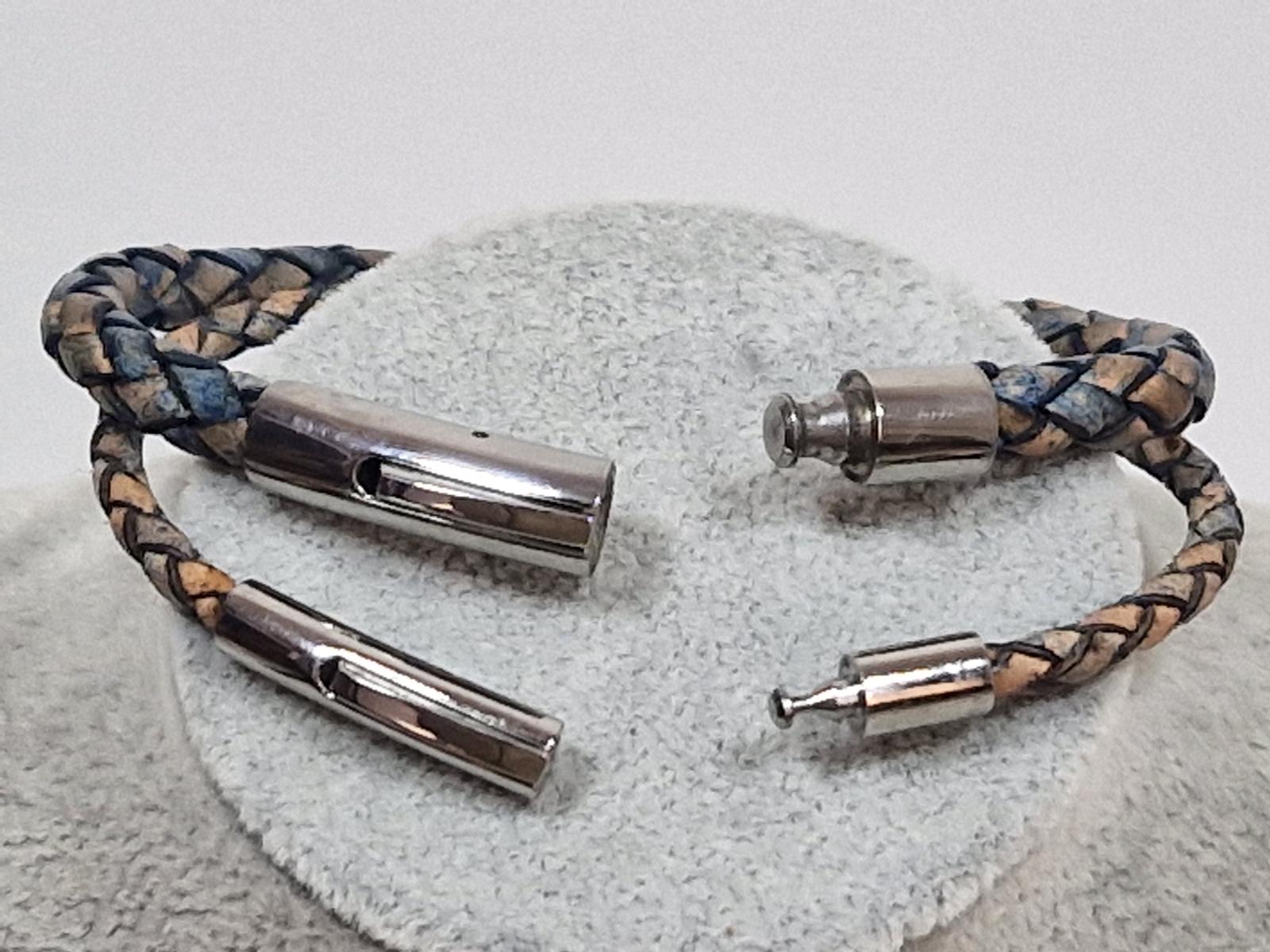 Handgemachtes Armband aus Rindsleder 3mm oder 5mm Stärke