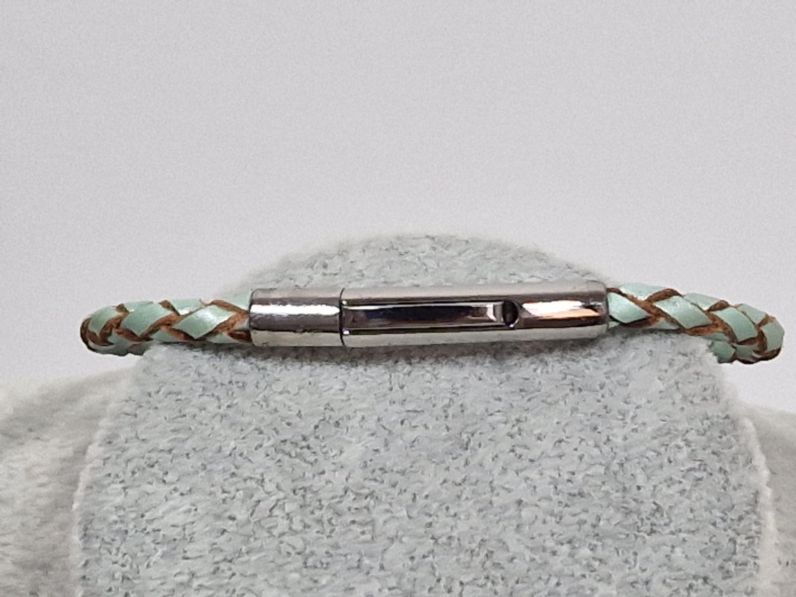 Handgemachtes Armband aus Rindsleder in 3mm Stärke