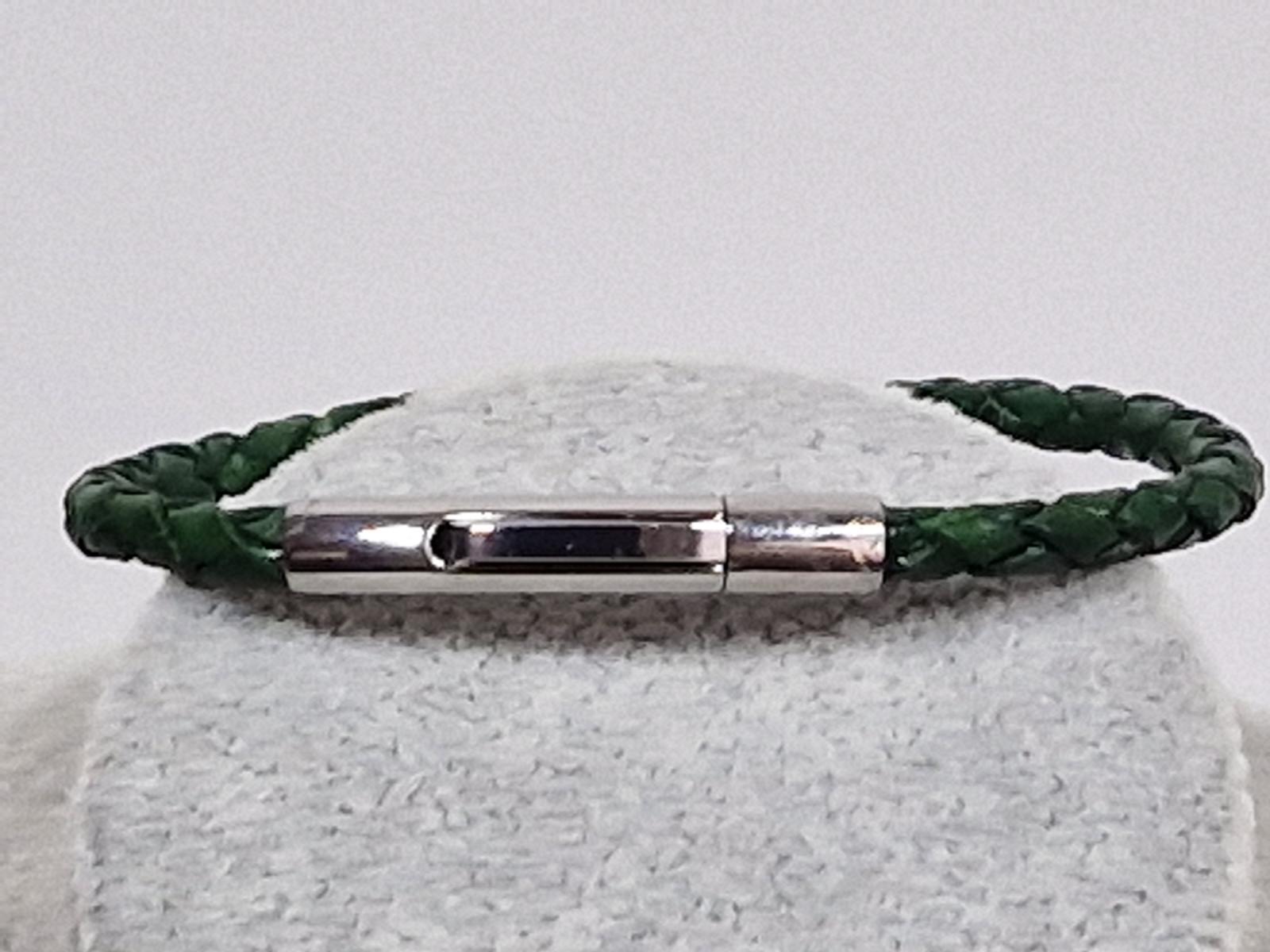 Handgemachtes Armband aus Rindsleder in 3mm Stärke
