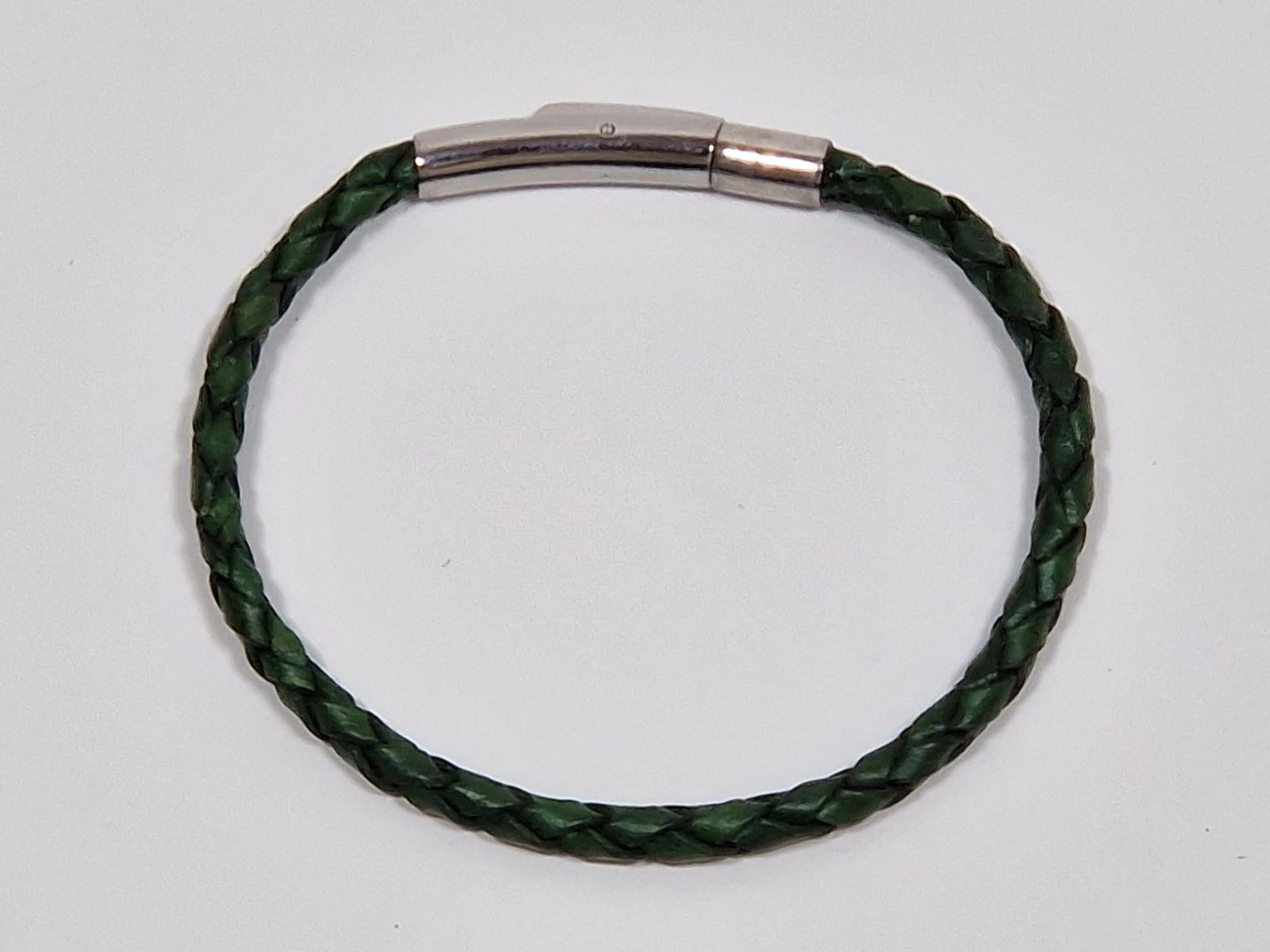 Handgemachtes Armband aus Rindsleder in 3mm Stärke