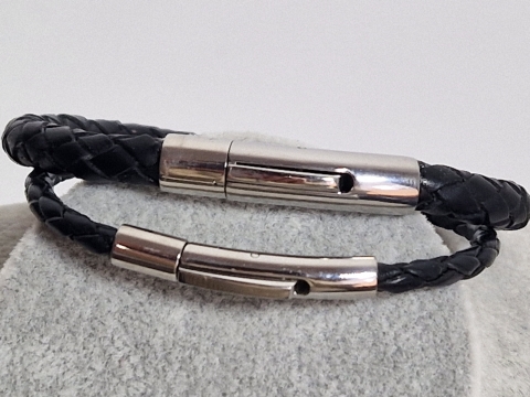 Handgemachtes Armband aus Rindsleder 3mm oder 5mm Stärke Miniatur 1