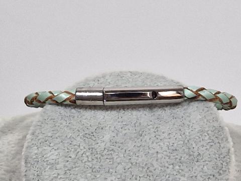 Handgemachtes Armband aus Rindsleder in 3mm Stärke Miniatur 1