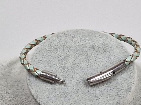 Handgemachtes Armband aus Rindsleder in 3mm Stärke Miniatur 2