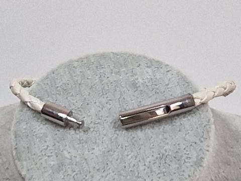 Handgemachtes Armband aus Rindsleder in 3mm Stärke Miniatur 2