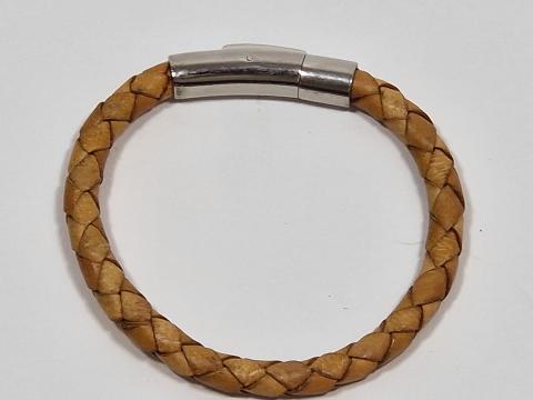 Handgemachtes Armband aus Rindsleder in 5mm Stärke Miniatur 3